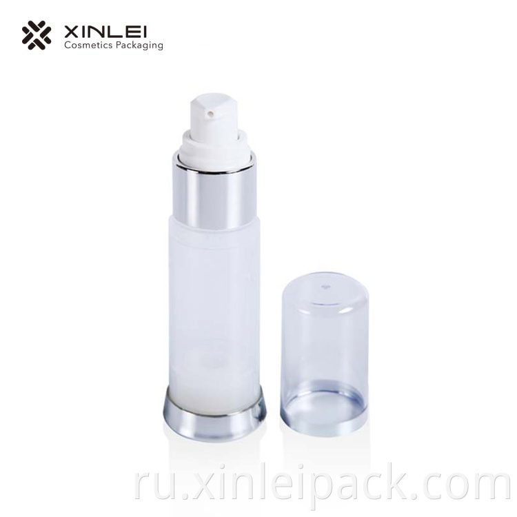 Clear Airless Bottle